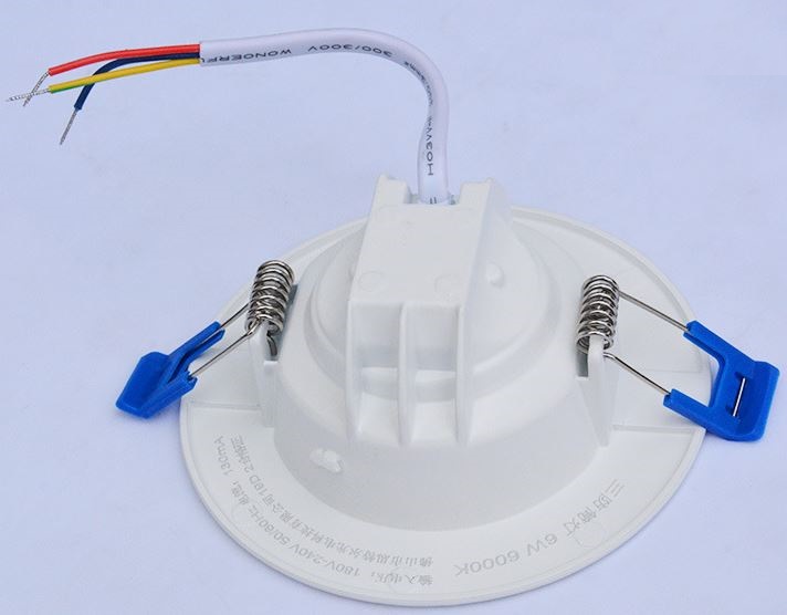 IP65 bathroom Waterproof 2.5" 6W Recessed Ceiling lamp